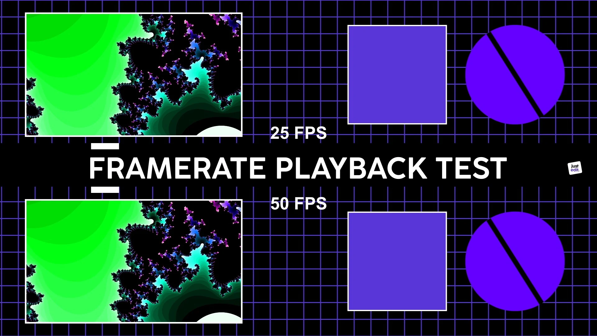 Framerate playback test